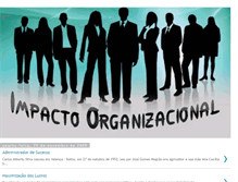 Tablet Screenshot of impactoorganizacional.blogspot.com