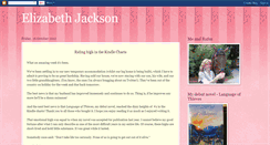 Desktop Screenshot of elizabethjacksonauthor.blogspot.com