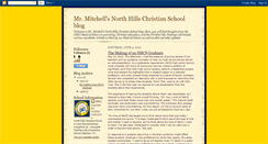 Desktop Screenshot of northhillschristian.blogspot.com