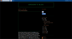 Desktop Screenshot of gregoirelon.blogspot.com