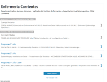 Tablet Screenshot of enfermeria-cr-corrientes.blogspot.com