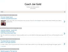 Tablet Screenshot of coachjoegold.blogspot.com