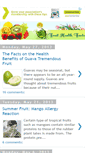 Mobile Screenshot of fruithealthfacts.blogspot.com