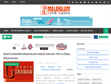 Tablet Screenshot of malayalamliveradio.blogspot.com