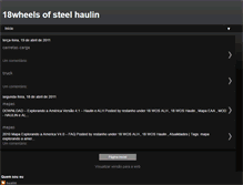 Tablet Screenshot of 18wheels-of-steel-hulin.blogspot.com