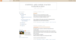 Desktop Screenshot of coffeeandopenfacedsandwiches.blogspot.com