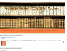 Tablet Screenshot of eltablerolector.blogspot.com