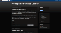 Desktop Screenshot of moneganscience.blogspot.com