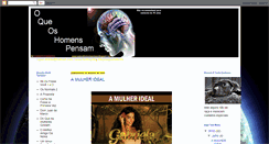 Desktop Screenshot of oqueoshomenspensam.blogspot.com