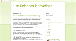 Desktop Screenshot of healthcareinnovations.blogspot.com