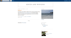 Desktop Screenshot of knitsandwovens.blogspot.com