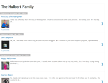 Tablet Screenshot of hulbertfam.blogspot.com