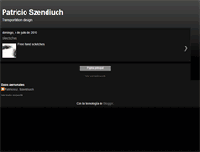 Tablet Screenshot of patricioszendiuch.blogspot.com