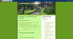 Desktop Screenshot of naturalmenteurbano.blogspot.com