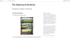 Desktop Screenshot of haphazardgardener.blogspot.com