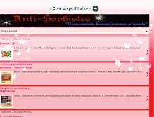 Tablet Screenshot of anti-sophistes-world.blogspot.com