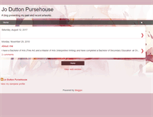 Tablet Screenshot of jo-dutton-pursehouse.blogspot.com