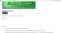 Desktop Screenshot of causanobre.blogspot.com