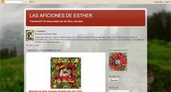 Desktop Screenshot of lasaficionesdeesther.blogspot.com