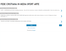 Tablet Screenshot of fedecristianain.blogspot.com