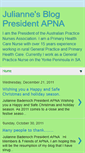 Mobile Screenshot of juliannesblogpresidentapna.blogspot.com