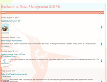 Tablet Screenshot of bhmhospitality.blogspot.com