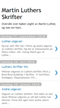 Mobile Screenshot of martinluthersskrifter.blogspot.com