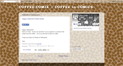 Desktop Screenshot of coffeecomix.blogspot.com