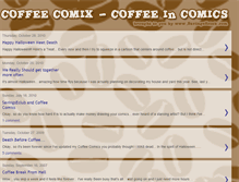 Tablet Screenshot of coffeecomix.blogspot.com