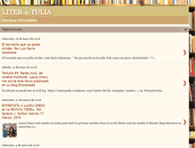Tablet Screenshot of liter-a-tulia.blogspot.com