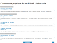 Tablet Screenshot of pitbullromania.blogspot.com