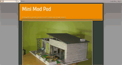 Desktop Screenshot of minimodpod.blogspot.com