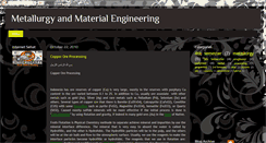 Desktop Screenshot of materialmetal.blogspot.com