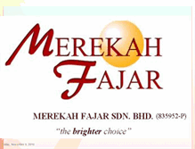 Tablet Screenshot of merekahfajar.blogspot.com