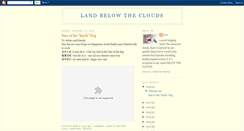 Desktop Screenshot of landbelowtheclouds.blogspot.com