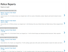 Tablet Screenshot of policereports.blogspot.com