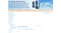 Desktop Screenshot of economic-web-hosting.blogspot.com