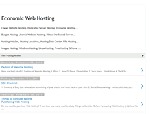 Tablet Screenshot of economic-web-hosting.blogspot.com