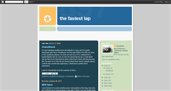 Desktop Screenshot of fastestlap.blogspot.com