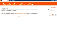 Desktop Screenshot of bestfloorcoating.blogspot.com