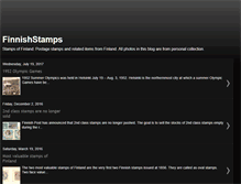 Tablet Screenshot of finnishstamps.blogspot.com