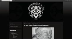 Desktop Screenshot of mahadevacustomtattoo.blogspot.com