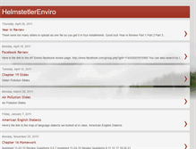 Tablet Screenshot of helmstetlerenviro.blogspot.com