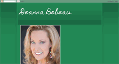 Desktop Screenshot of deannabebeau.blogspot.com