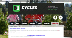 Desktop Screenshot of m1cycles.blogspot.com