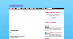 Desktop Screenshot of careersghana.blogspot.com