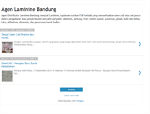 Tablet Screenshot of agenlamininebandung.blogspot.com