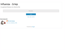 Tablet Screenshot of influenza-griep.blogspot.com