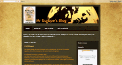 Desktop Screenshot of mr-europe.blogspot.com