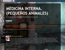 Tablet Screenshot of medicinainternafusm.blogspot.com